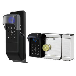 हॉट सेल और सबसे लोकप्रिय vd08 वायरलेस ब्लूटूथ-संगत टलॉक ऐप रिमोट फिंगरप्रिंट वाटरप्रूफ ip67 रिम स्मार्ट लॉक - Product Image 3