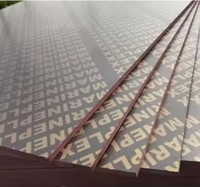 Contrachapado Fenólico WBP de Álamo con Revestimiento Impermeable de 18 mm para Encofrados de Construcción
