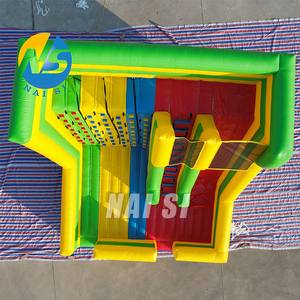 Inflatable leo núi đá Inflatable cực leo lên trượt leo tường với trượt trẻ em sân chơi đồ chơi ngoài trời trò chơi vui nhộn - Product Image 2