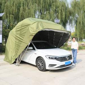 YENİ Oxford Kumaş Su Geçirmez Katlanabilir Manuel/Otomatik Uzaktan Kumandalı Araba Garajı UV Korumalı - Product Image 5