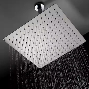 Pommeau <span class=keywords><strong>de</strong></span> <span class=keywords><strong>douche</strong></span> pluie YF OEM en acier inoxydable 304, haute pression, 6, 8, 10, 12 pouces, carré ou rond, finition polie - Product Image 5