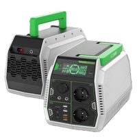 Station d'alimentation portable de haute qualité 700Wh, générateur de batterie au lithium à charge solaire, onduleur PSW 600W