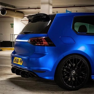 Kit carrosserie, aileron de toit arrière pour Golf 6 7 7.5 VI VII Mk6 7 7.5 GTD GTI R 2009-2020 Noir brillant style MAX - Product Image 4