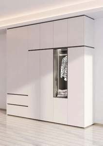 Armoires en bois Armoires de chambre à coucher Armoires Organisateur personnalisé Design Placard Meubles de chambre - Product Image 3