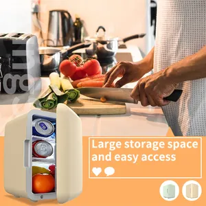 Toptan fiyat akıllı taşınabilir dondurucu 9L Mini taşınabilir buzdolabı 12v dondurucu Mini araba Mini buzdolabı öğrenci satış buzdolabı