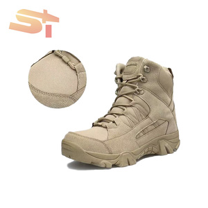 Zapatos de Exterior de PU con Cordones y Caña Alta SIKE para Hombre, Zapatos de Senderismo y Montañismo de Talla Grande, <span class=keywords><strong>Botas</strong></span> Tácticas - Product Image 5