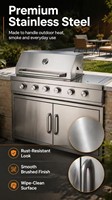 Maßgefertigte, verstellbare Gasgrill-Schränke und -Inseln aus Edelstahl mit Drehknopfsteuerung, Hochdruckschutz, einfach zu montieren