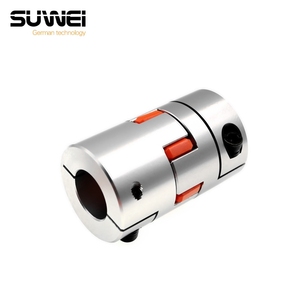 Accouplement d'arbre de moteur flexible en métal Plum D30 L35 pour moteurs universels en acier inoxydable, aluminium standard ZCF - Product Image 3