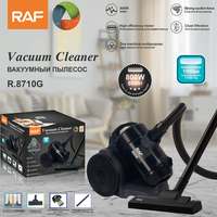 Aspirateur domestique RAF R.8710, 800W, aspiration puissante, bac à poussière de 2L, filtration propre, avec brosse pour sols, pour usage domestique
