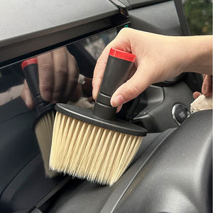 Outil de nettoyage durable de vente chaude brosse de climatisation de grande largeur ensemble de brosses de qualité supérieure jaune/noir PP/Polyester - Product Image 5