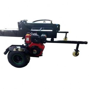 Fendeuse de bois manuelle hydraulique électrique compacte pour usage domestique – Outil de fendage et séparateur de bois polyvalent - Product Image 3