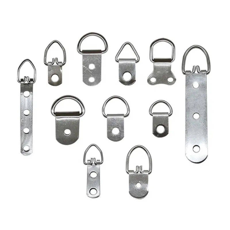 customized design nickel plated d ring Heavy duty Picture Hangers