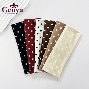Genya Nouveaux bandeaux élastiques en tissu <span class=keywords><strong>pour</strong></span> femmes, colorés, confortables, <span class=keywords><strong>pour</strong></span> le sport, le maquillage, la course à pied et l'usage quotidien - Product Image 1