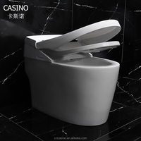 Toilette intelligente CASINO WC salle de bain capteur automatique rinçage électrique une pièce toilette intelligente sans réservoir
