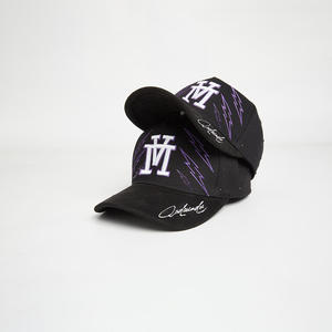 Casquette de baseball Lanhai New à 5 panneaux, visière incurvée, en daim personnalisé, avec logo en strass. - Product Image 4