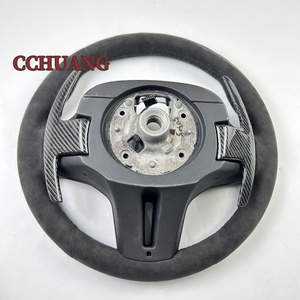 Volante Alcantara personalizado para 2017 2018 2019 2020 <span class=keywords><strong>2022</strong></span> 2023 <span class=keywords><strong>BMW</strong></span> G20 G82 M4 <span class=keywords><strong>435i</strong></span> 440i volante de fibra de carbono - Product Image 5