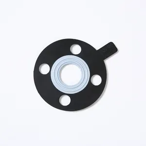 DN50 2" teflon ptfe coating full face flange gasket ANSI/ASME/B16.5 standard CLASS 150 PVC/HP-PVC flange gasket