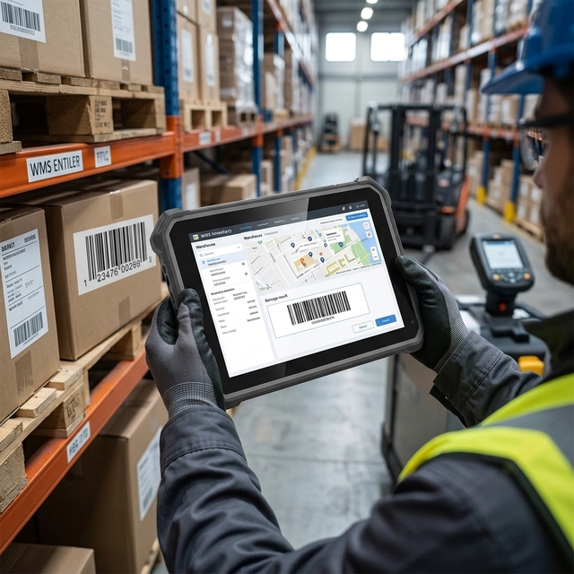 7 Inch IP67 Rugged Windows Tablet Intel N100 1D 2D Barcode Scanner Mini Industrial Tablet