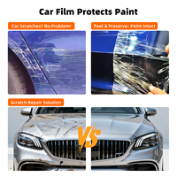 Película PPF de alta calidad transparente PPF película protectora de pintura de coche TPU 1,52 M * 15M 190um 5 años de garantía PPF película TPU