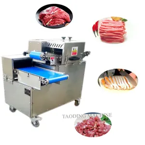 Nieuw Model Mes Roestvrij Elektrisch Vlees Doner Snijden Bevroren Varkensvlees Gesneden Vlees Of Varkensvlees Product Handmatige Kipsnijmachine