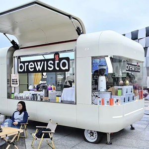 Trang bị đầy đủ di động nhà bếp thực phẩm Xe tải đường phố bên thức ăn nhanh Trailer cho đồ ăn nhẹ hotdogs kẹo ngoài trời di chuyển 3m 4m 5m - Product Image 1