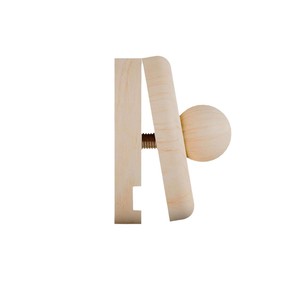 Cross-border wooden wall-mounted blanket <b>clips</b>, carpet display <b>hooks</b>, round tapestry hangers, quilt <b>hooks</b>, blanket <b>clips</b> - Product Image 5
