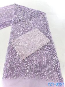 Tela de Encaje con Lentejuelas Bordadas para Vestido de Novia, Color Azul Cielo, Tela de Cuentas de Lujo, <span class=keywords><strong>Material</strong></span> de Tela con Lentejuelas para Novia, Gran Oferta 2024 - Product Image 3