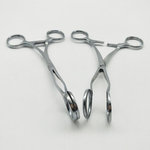 Hermosas Pinzas de Lengua de Acero Inoxidable de 17 cm, Instrumento Médico Dental Quirúrgico para Fijación de Tejidos - Product Image 2