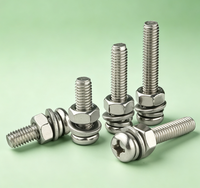Phillips-Flachkopfschrauben-, Muttern- und Unterlegscheiben-Sortiment, 304 Edelstahl-Hardware-Kit, OEM- und kundenspezifische Anpassungen möglich