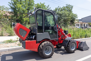 Cargadora de Ruedas Mini Articulada de 2000 kg con Sistema de Accionamiento Hidrostático Certificado CE de Italia, con Brazo Telescópico - Product Image 2