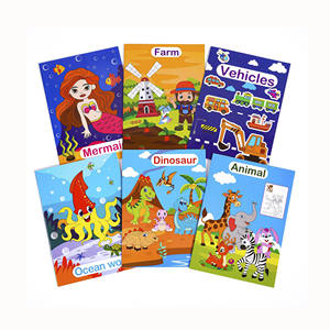 Paquete de 6 Libros para Colorear para Niños, 12 Páginas, Libro de Dibujo y Garabatos, Venta al por Mayor para Regalos de Fiesta de Cumpleaños - Product Image 3