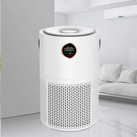 Purificateur d'air domestique électrique 10000mAh, rechargeable par USB, portable, filtre HEPA H13 avec aromathérapie, en plastique, best-seller