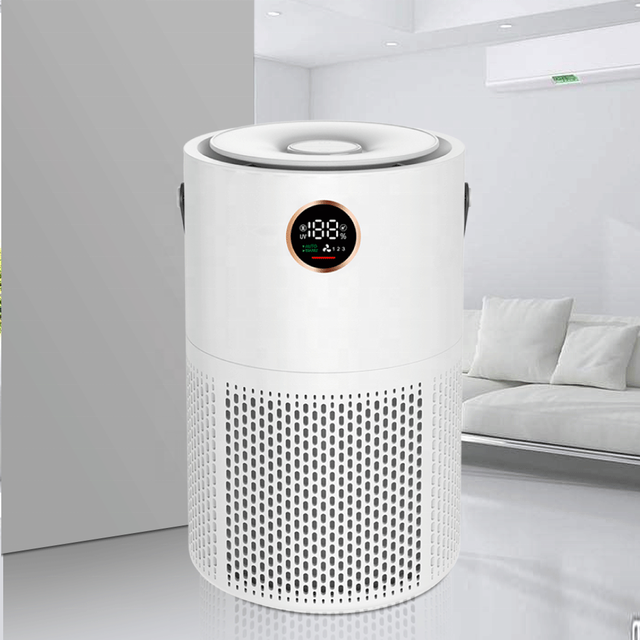 10000mAh Electric Home Air Purifier USB Rechargeable Portable Hepa H13 Filter with Aromatherapy Desktop Plastic Top Seller