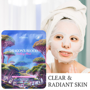 Mascarilla Facial Calmante <span class=keywords><strong>de</strong></span> Sangre <span class=keywords><strong>de</strong></span> Dragón KORMESIC <span class=keywords><strong>de</strong></span> 25 ml, Marca Privada, Personalizada, OEM, Fermentación <span class=keywords><strong>de</strong></span> Hongos, Hidratación Profunda - Product Image 5