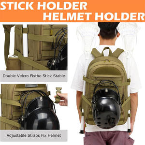 Sac à dos tactique personnalisé pour étudiants, idéal pour le baseball, le hockey et le rangement de raquettes de sport - Product Image 3