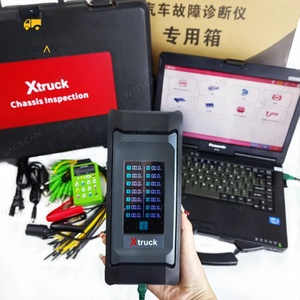 แล็ปท็อป Toughbook CF53 สำหรับตรวจสอบโครงรถ X-truck อ่านโค้ดข้อผิดพลาดเกี่ยวกับระบบส่งกำลัง ฟังก์ชั่นวินิจฉัย SINOTRUK รวดเร็ว ใช้กับรถบรรทุก 24V สีดำ - Product Image 6