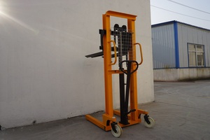 Chariot élévateur manuel électrique pour palettes 500kg 1000kg 1500kg, transpalette hydraulique, chariot élévateur à mât télescopique - Product Image 5