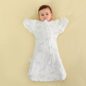 1 pièce, sac de couchage pour bébé en fibre de bambou, vêtements pour bébés et tout-petits, garçons et filles, logo personnalisé, prêt à expédier, été - Product Image 3