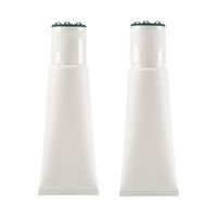 Tube à bille vide anti-fuite 100ml 120ml en plastique compressible, applicateur de massage à 5 billes, avec vis, durable, sérigraphie