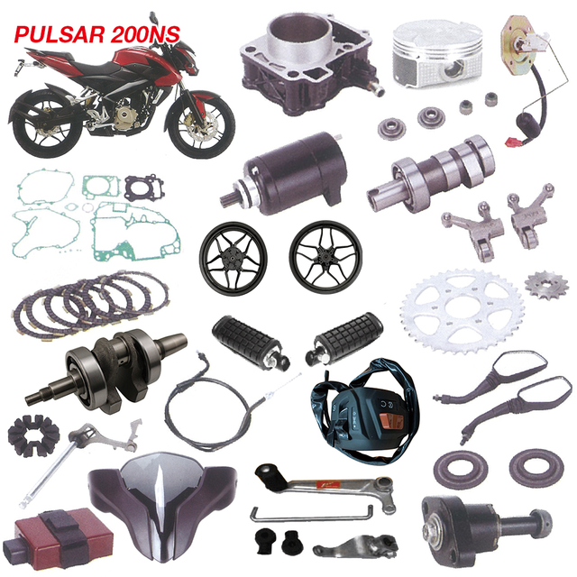 Genuine Part Two Wheeler Motorcycle Spare Parts for BAJAJ Pulsar NS200