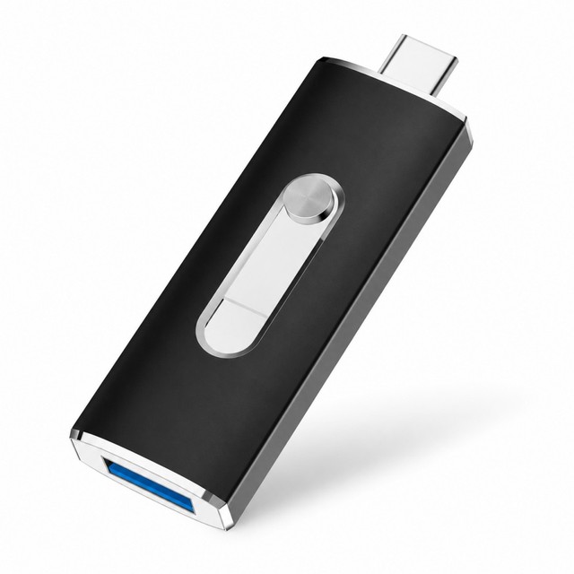 2 In1 OTG Swivel USB C Flash Drive 8GB 4GB 2GB 128GB 64GB 32GB 16GB USB 3.0 Stick