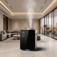 Diffuseur d'huiles essentielles mural de 1000 ml, sans eau, avec commande par application HVAC, alimentation électrique pour usage domestique et hôtelier