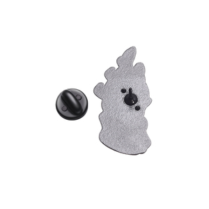Netter Pudge steuert das Wetter Emaille Pin Cartoon Goldfisch Charakter Brosche Revers Abzeichen Schmuck Geschenk für Kinder - Product Image 5