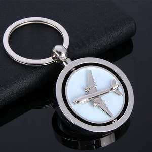 Quà Tặng Khuyến Mại Tùy Chỉnh Kim Loại Xoay <span class=keywords><strong>Keychain</strong></span> Quay Máy Bay <span class=keywords><strong>Keychain</strong></span> - Product Image 2