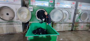 Guantes de Limpieza con Forro de Felpa, 50G, Negros, Industriales, con Interior de Látex, Tallas S.M.L.XL, 30 CM de Largo - Product Image 6