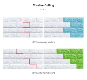 L'ensemble de l'Internet best-seller <span class=keywords><strong>bloc</strong></span> de mousse éponge auto-adhésif chambre d'enfant 3D Stickers muraux - Product Image 3