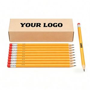 Lápices Triangulares HB Multicolores Elegantes al por Mayor, Lápices de Madera Promocionales con Logotipo Personalizable y Diseño Gratuito - Product Image 1
