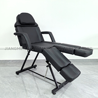 Klappbare Massageliege mit geteiltem Beinbereich, Hochwertige Multifunktionale Behandlungsliege für Spa, Tattoo, Medizin, Gesundheit & Heimgebrauch