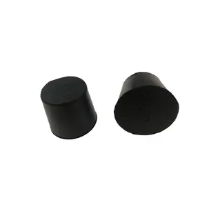 硅橡胶圆形塞子硅橡胶塞子模制塞子/零件天然黑色