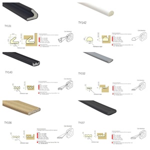 Pu <span class=keywords><strong>Polyurethane</strong></span> Bọt Biển Bọt Thời Tiết Con Dấu Được Sử Dụng Trong Kerfed Jamb Cho Cửa Gỗ Bán Tùy Chỉnh Cắt Dịch Vụ Chế Biến - Product Image 3